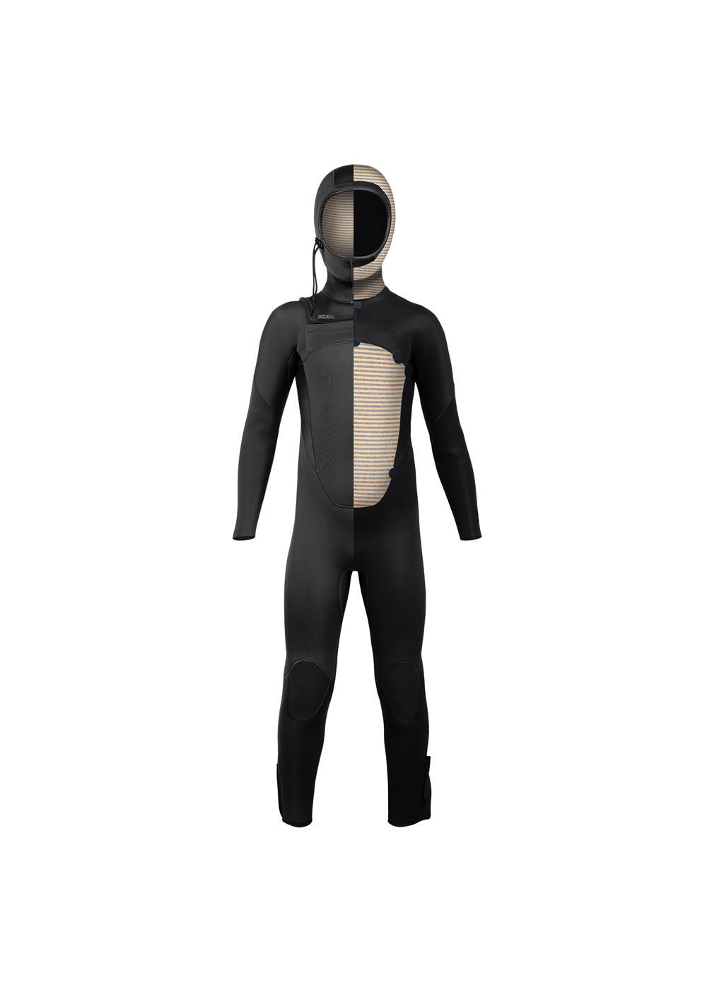 Kid's Axis 5/4mm Hooded Fullsuit w/ Ankle Zips sizes 6, 8, 10