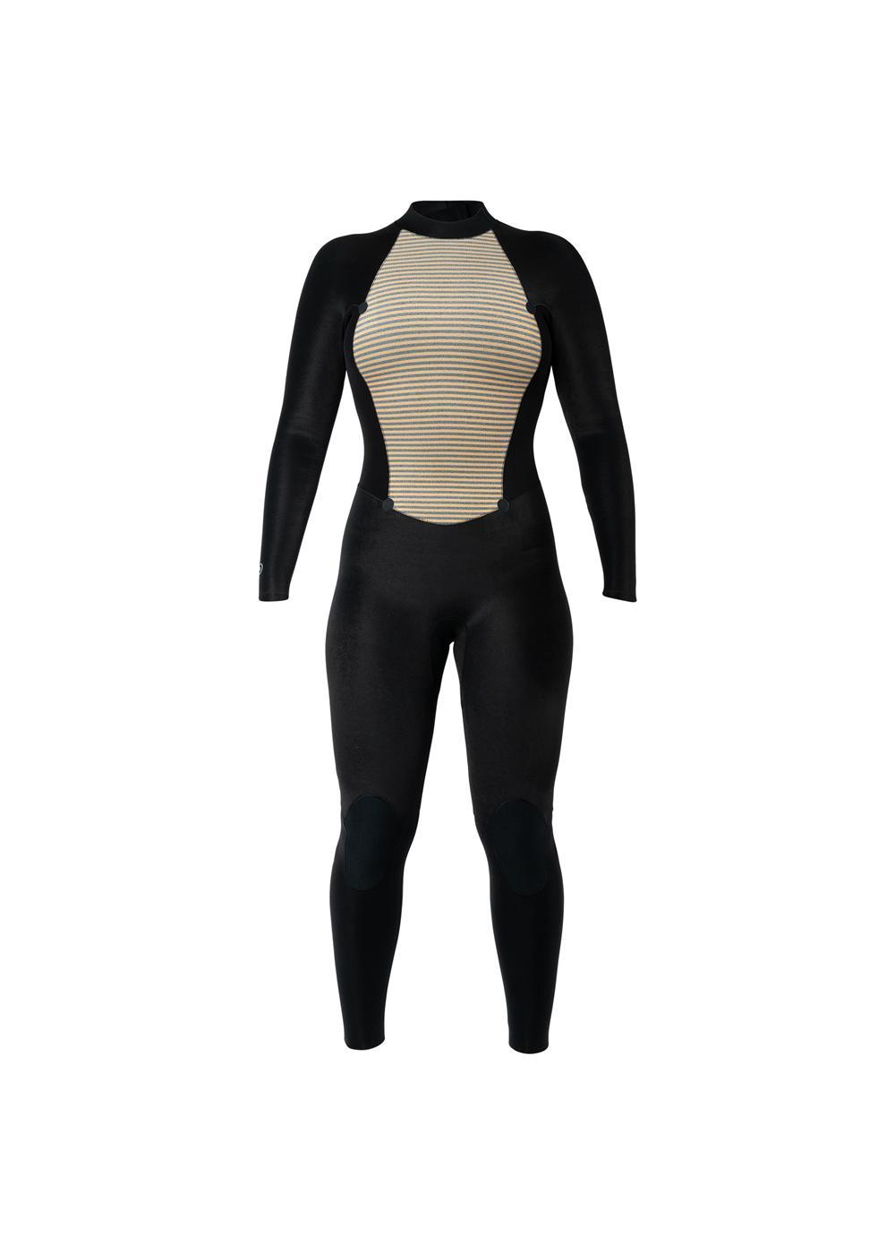 Women's Axis Back Zip Full Wetsuit 4/3mm