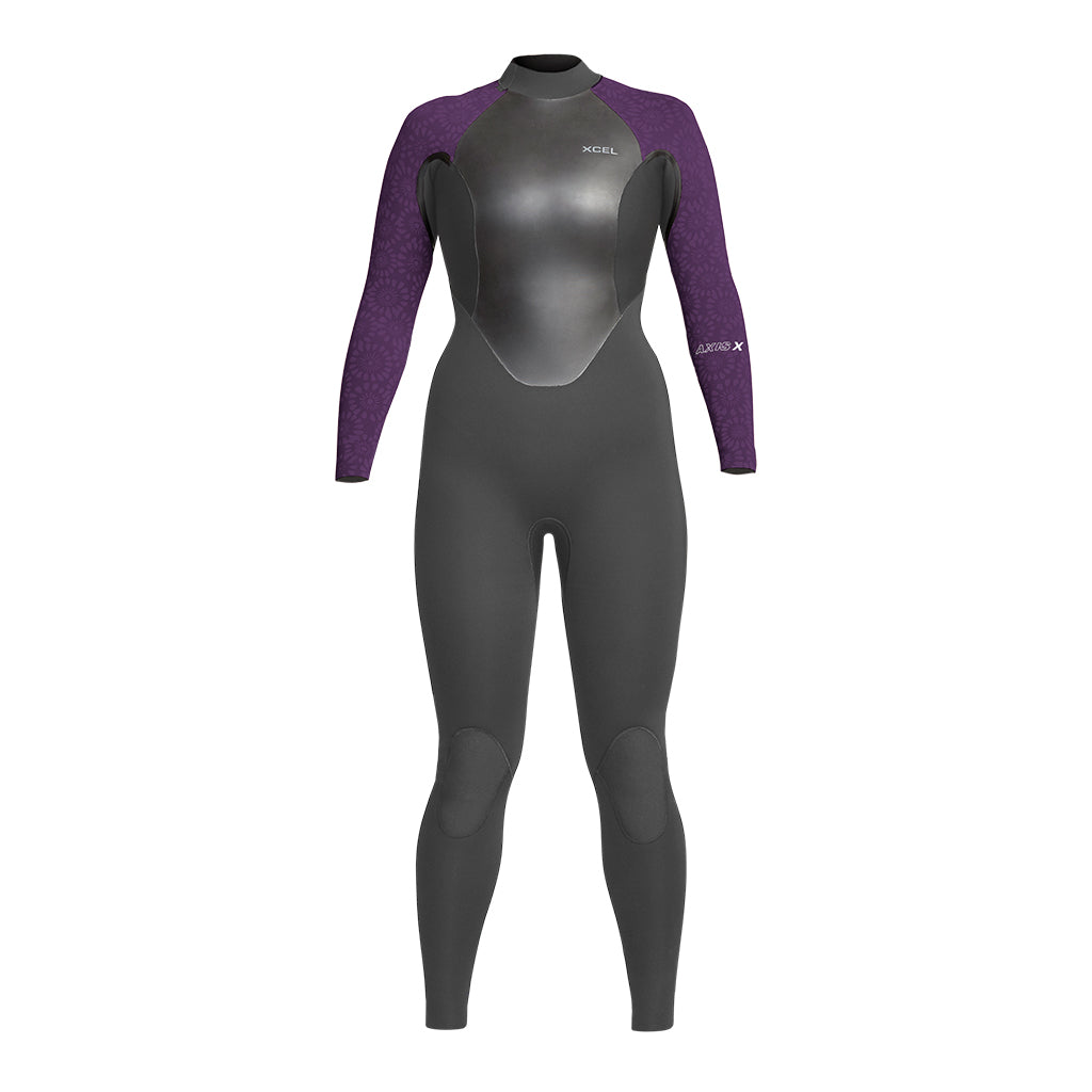 Women's Axis X Back Zip 4/3mm Full Wetsuit