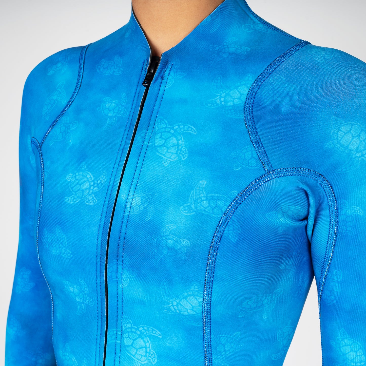 Women's Ocean Ramsey Water Inspired Axis Long Sleeve Front Zip Springsuit 2/1mm
