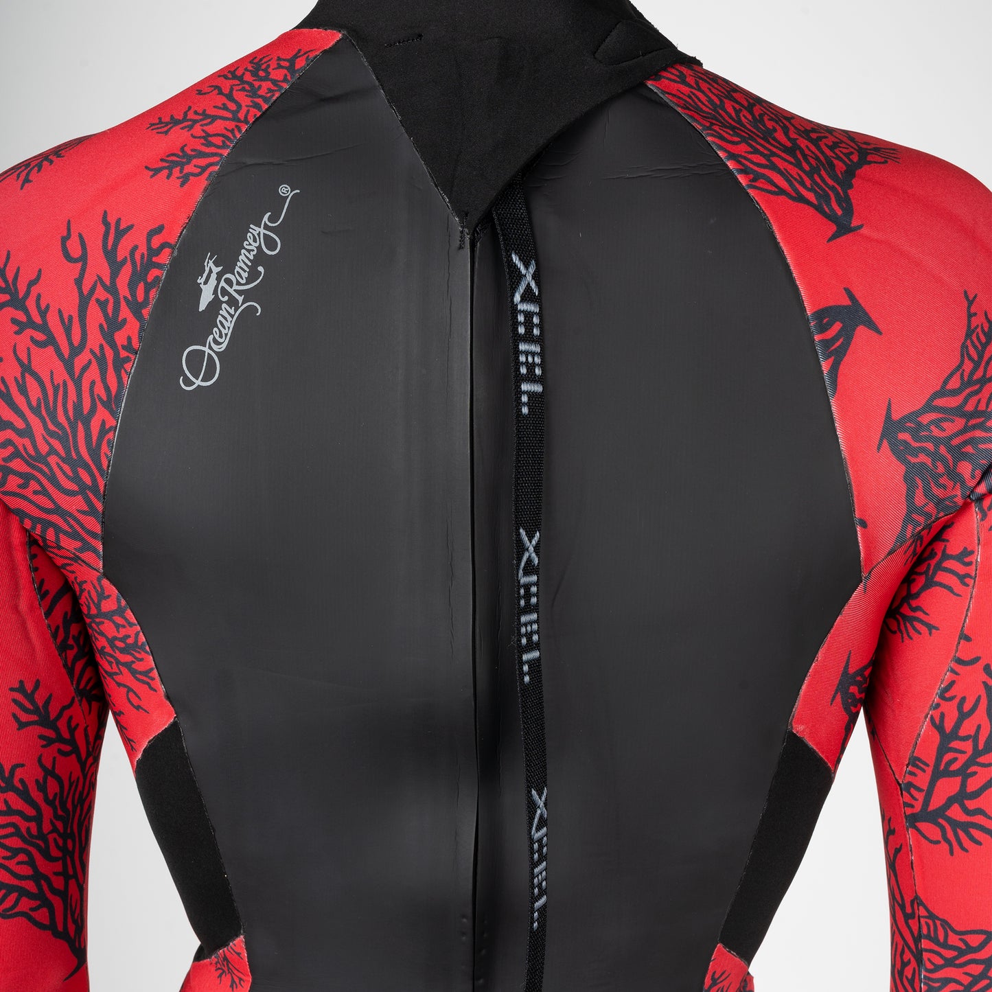 Women's Ocean Ramsey Water Inspired Axis Long Sleeve Back Zip Glide Skin Springsuit 2mm