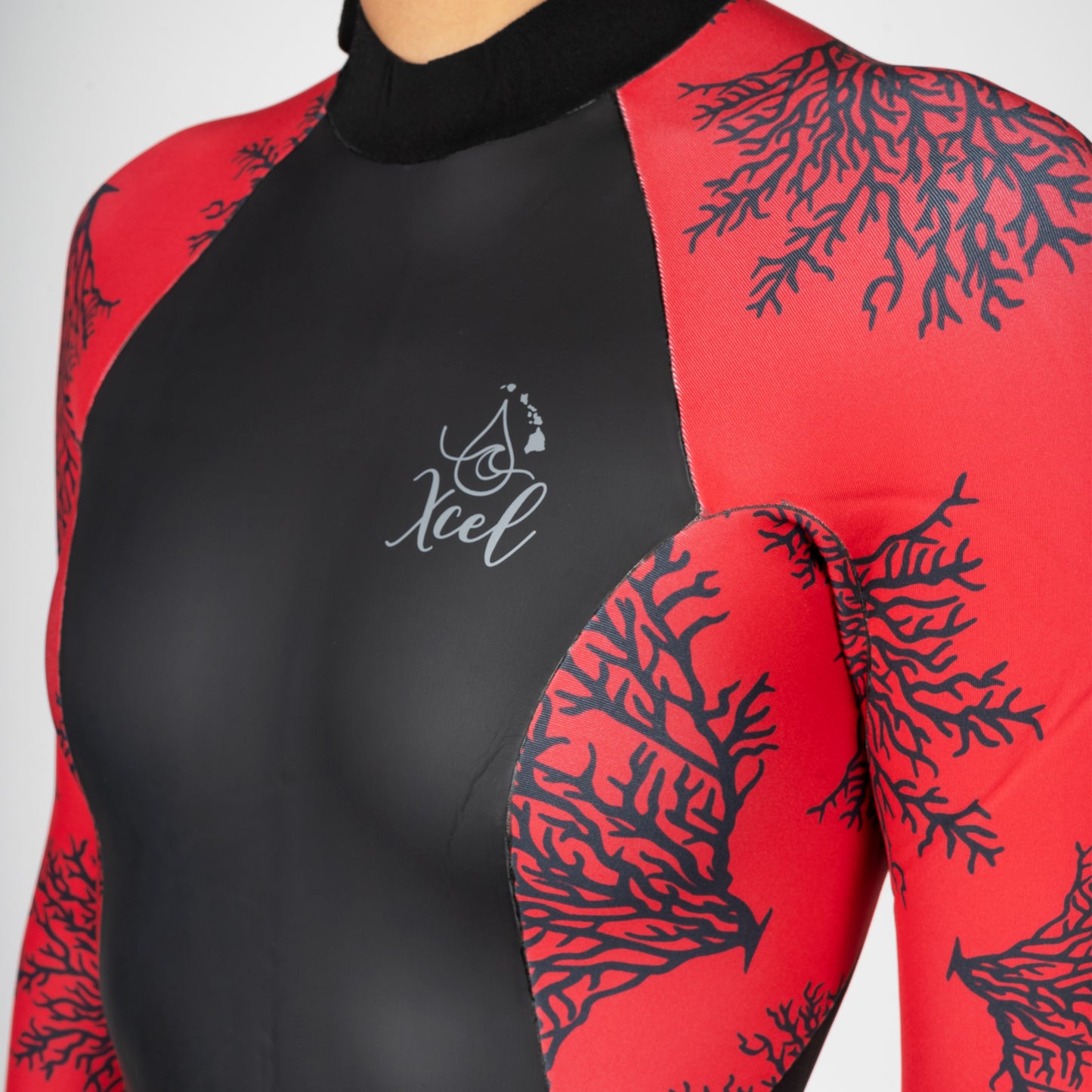 Women's Ocean Ramsey Water Inspired Axis Long Sleeve Back Zip Glide Skin Springsuit 2mm