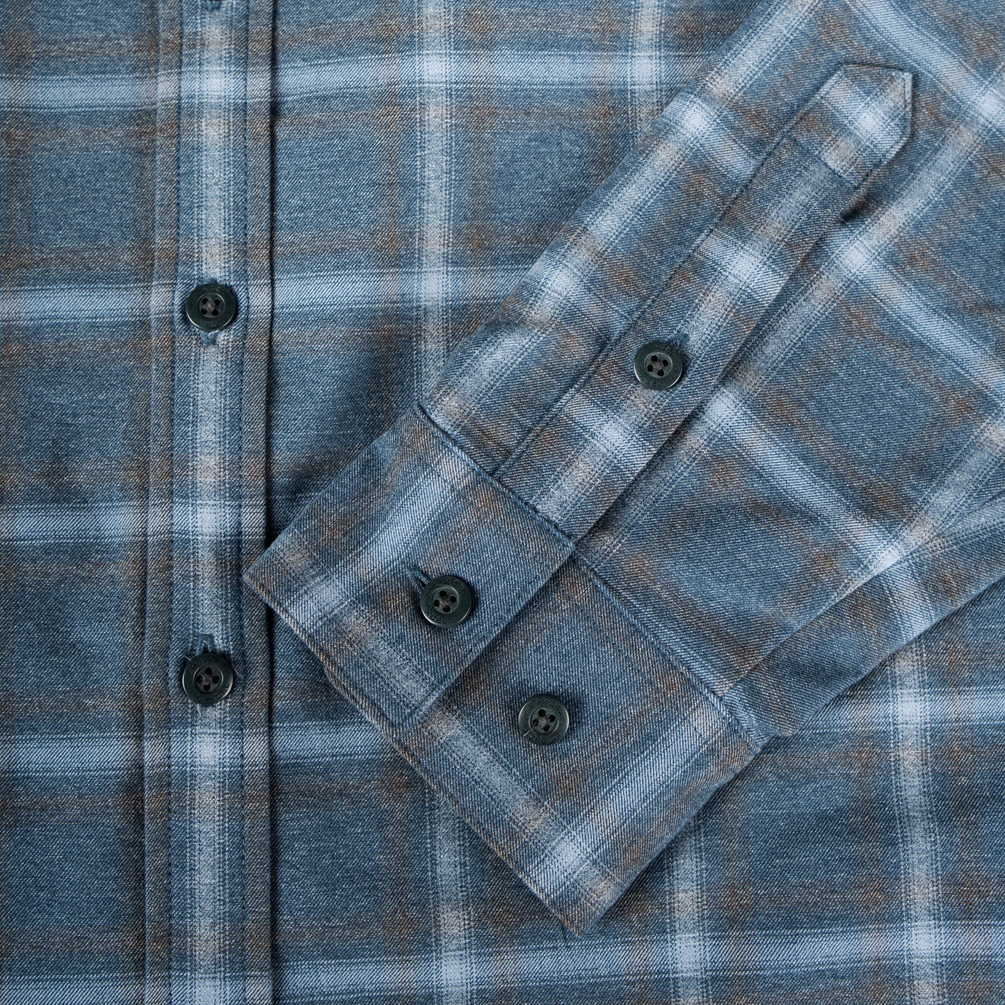 Men's Flannel Shirt - Navy Plaid/Graphite