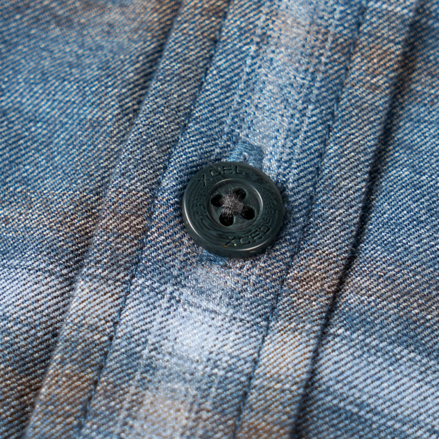 Men's Flannel Shirt - Navy Plaid/Graphite