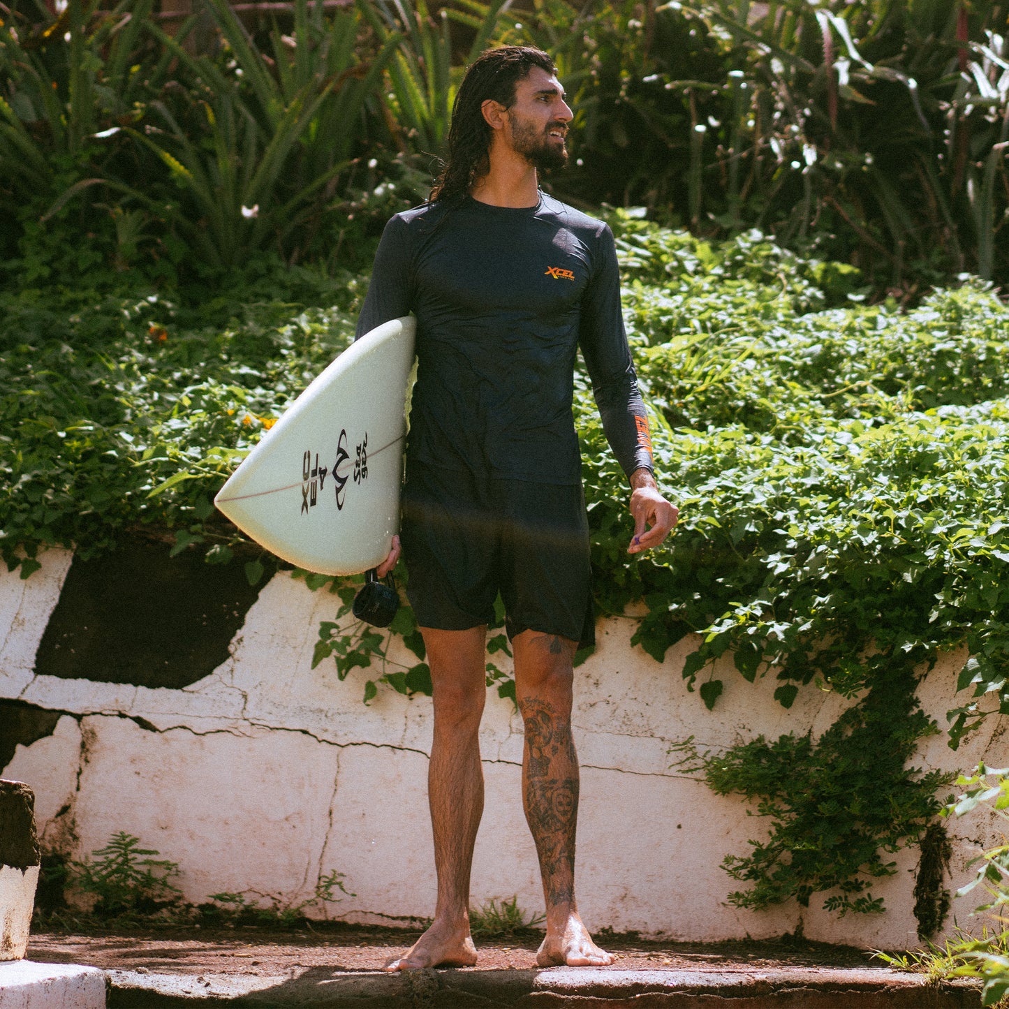 Men's Heathered VentX Retro Long Sleeve Relaxed Fit UV