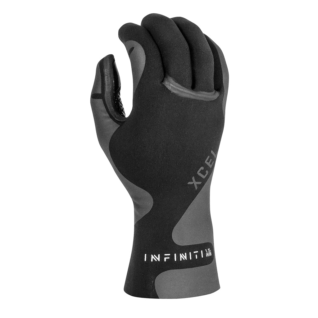 xcel handschuhe Xcel Mens Infiniti 5-Finger Glove 1.5mm, Black / S