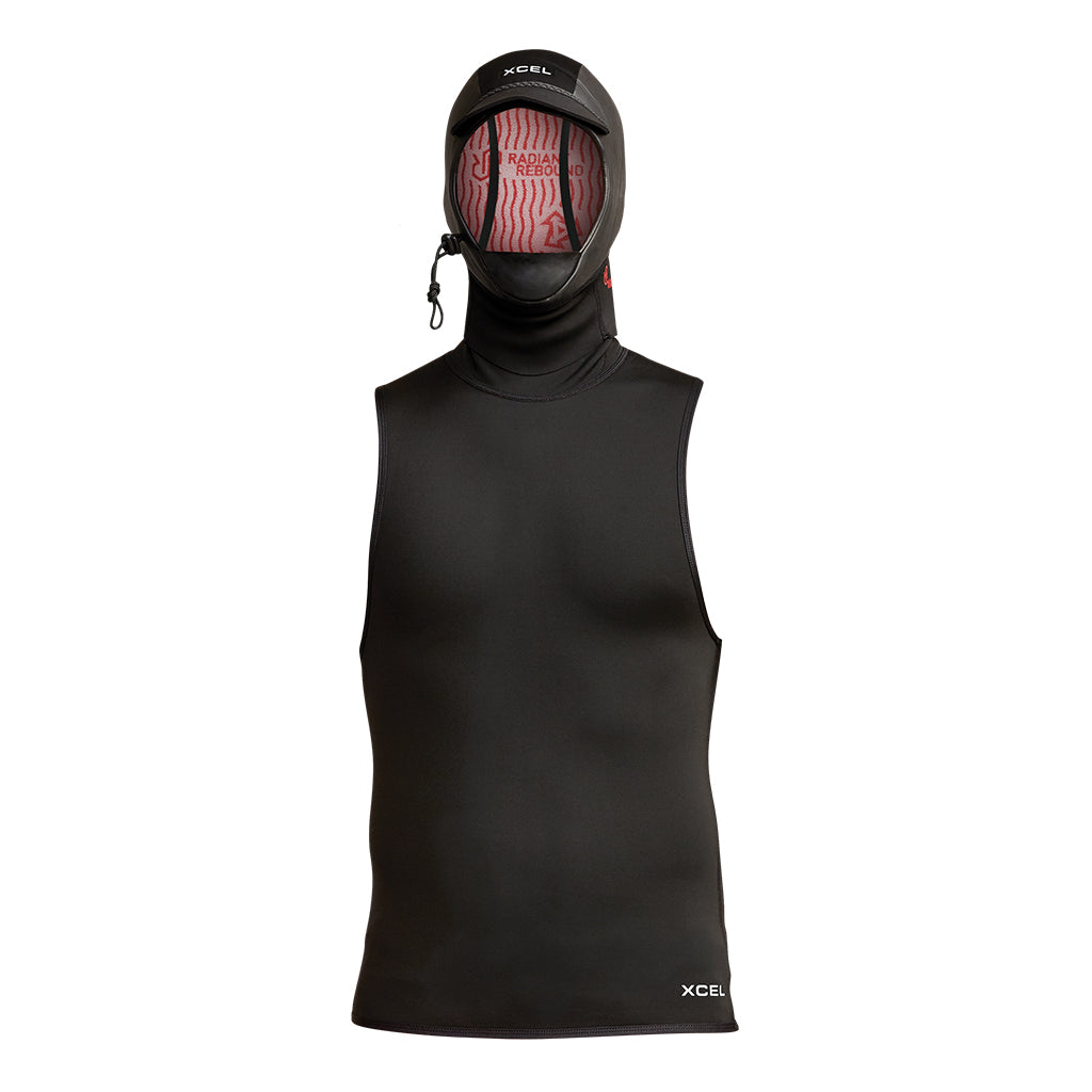 Men's Infiniti 1mm Neoprene Vest with 2mm Attached Hood – Xcel