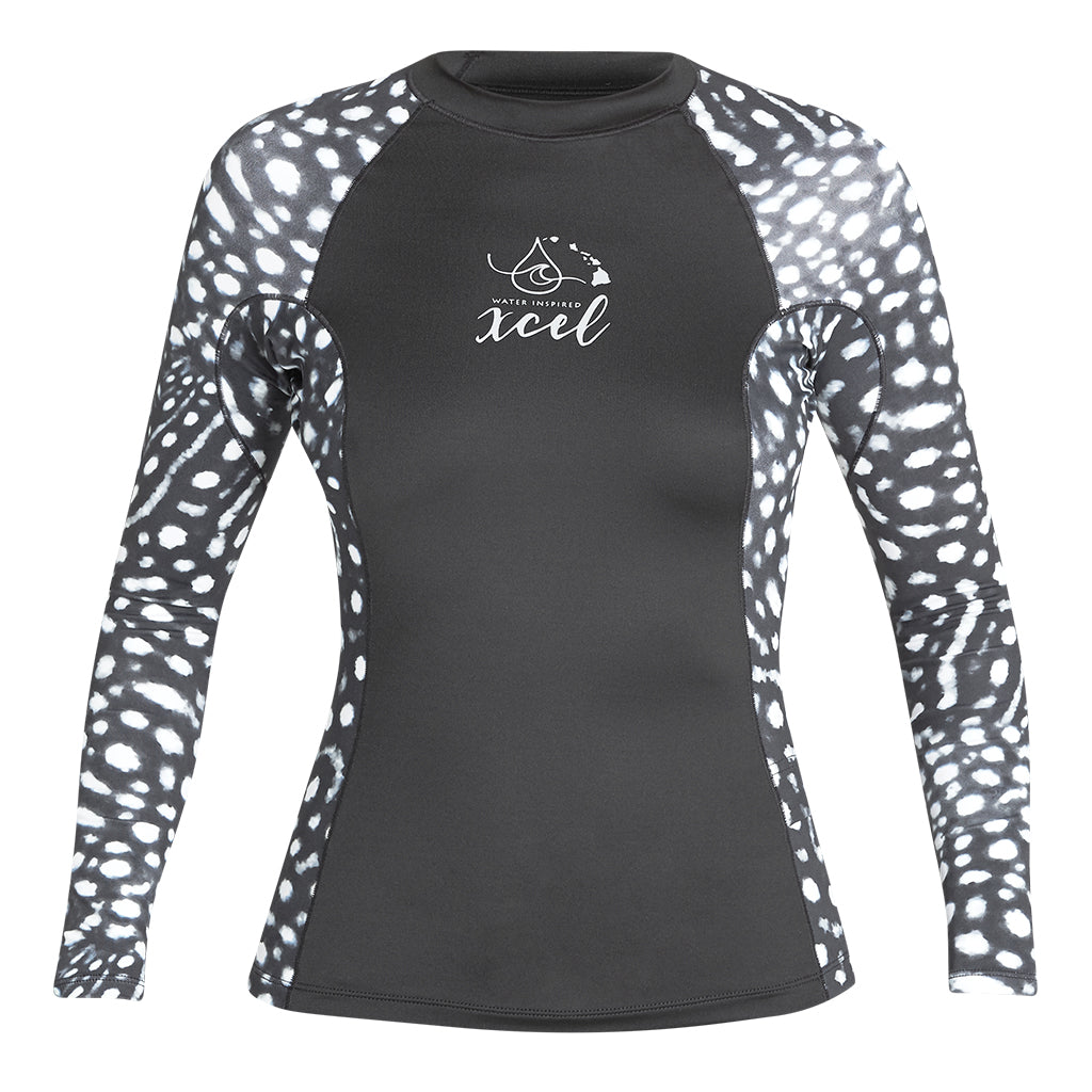 Women's Ocean Ramsey Water Inspired Premium Stretch Long Sleeve UV