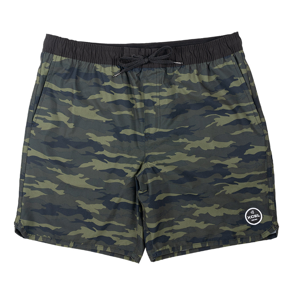 Men's Axis 17" Boardshort - Camo/Black