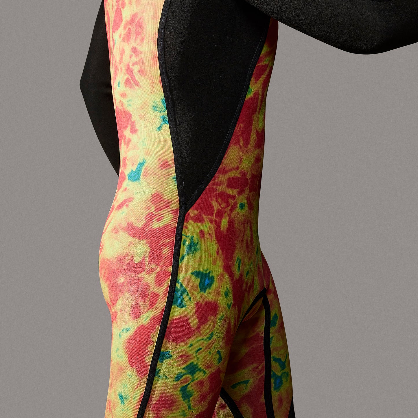 front and side of wetsuit