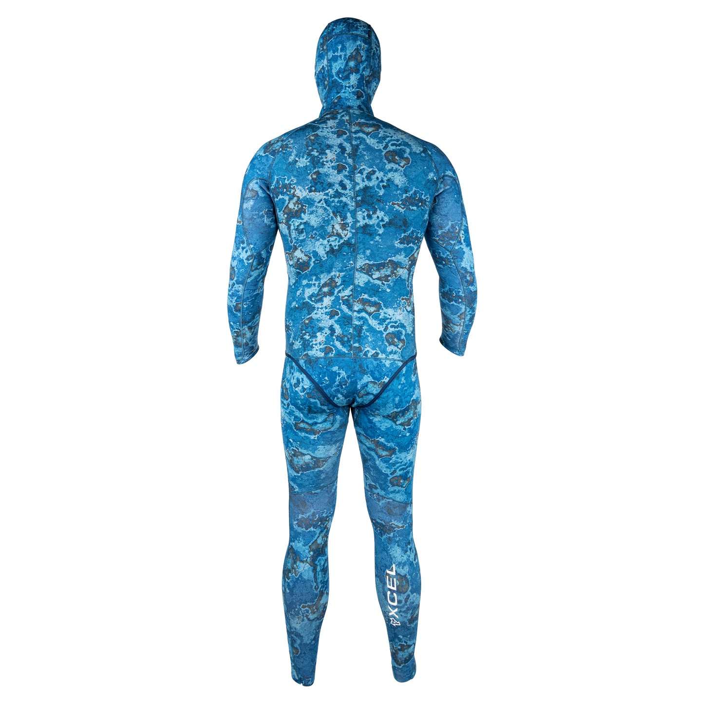 Men's Free Diver 2-Piece Set Hooded Full Wetsuit 3mm
