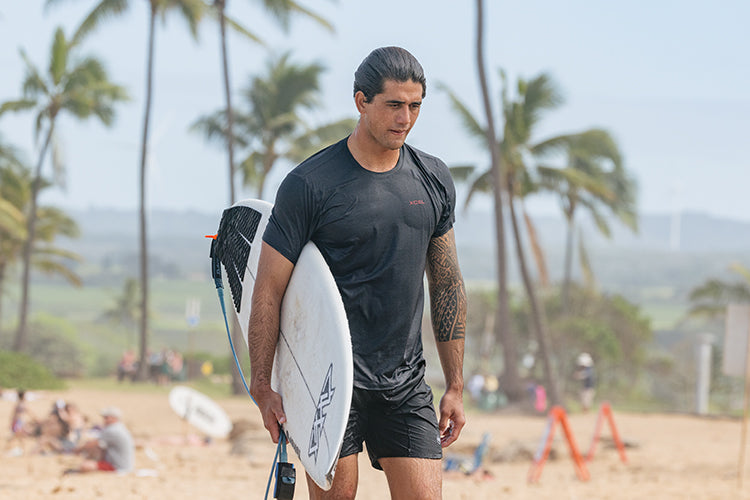 Zeke Lau in a ThreadX UV Surf Shirt