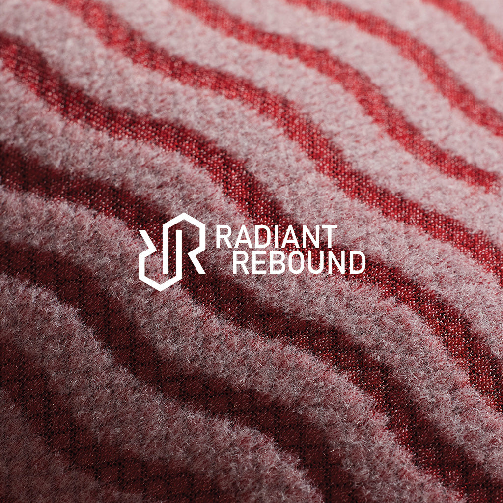 Xcel Radiant Rebound wetsuit technology close up image