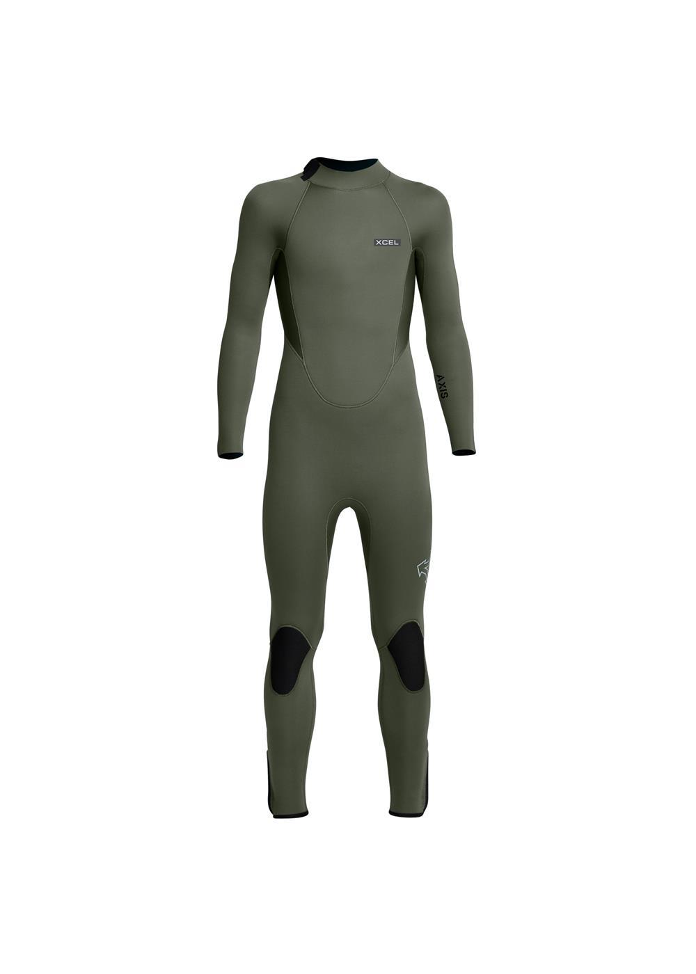 Kids' Axis Back Zip Full Wetsuit 4/3mm w/Ankle Zips sizes 4, 6, 8, 10