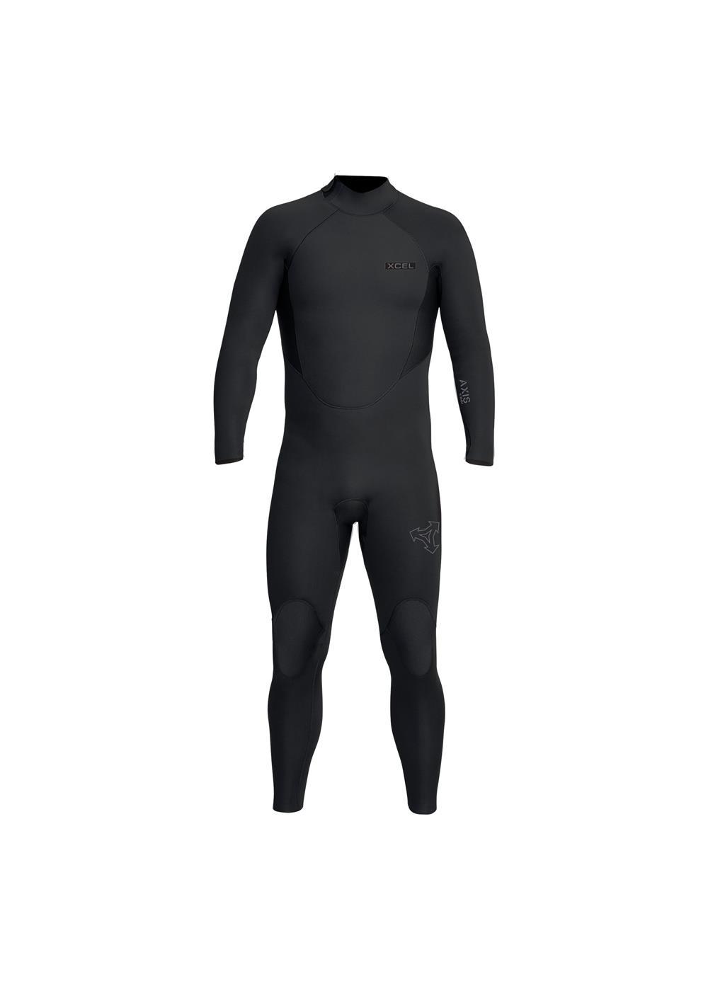 Men's Axis Back Zip Full Wetsuit 4/3mm