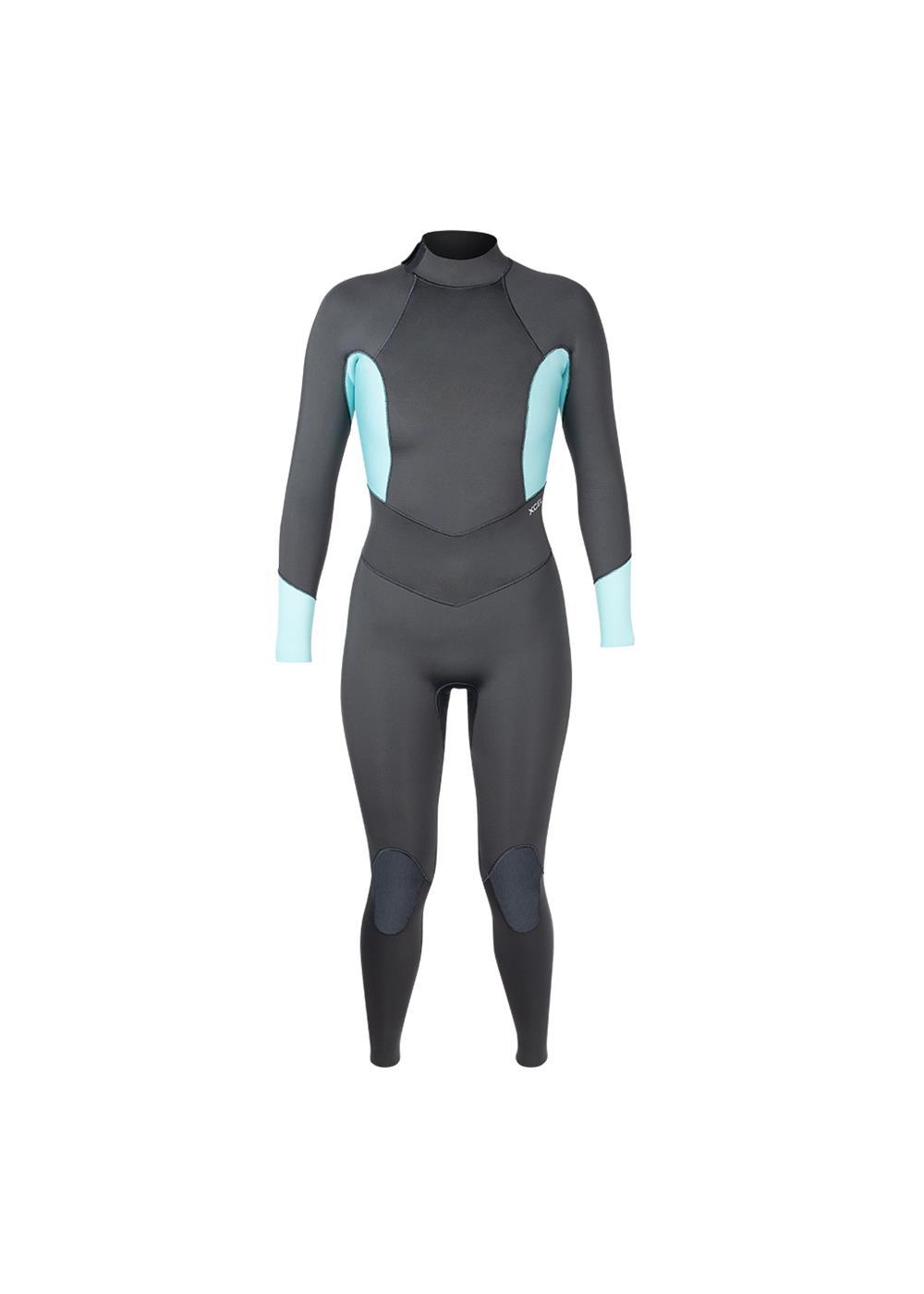 Women's Axis Back Zip Full Wetsuit 4/3mm