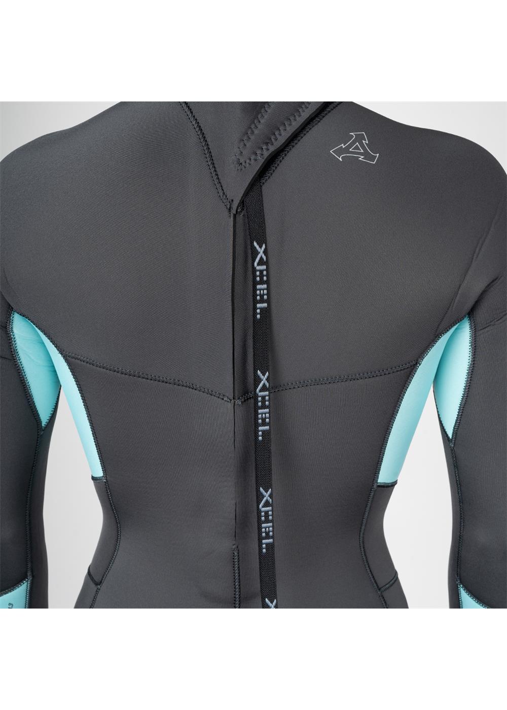 Women's Axis Back Zip Full Wetsuit 4/3mm