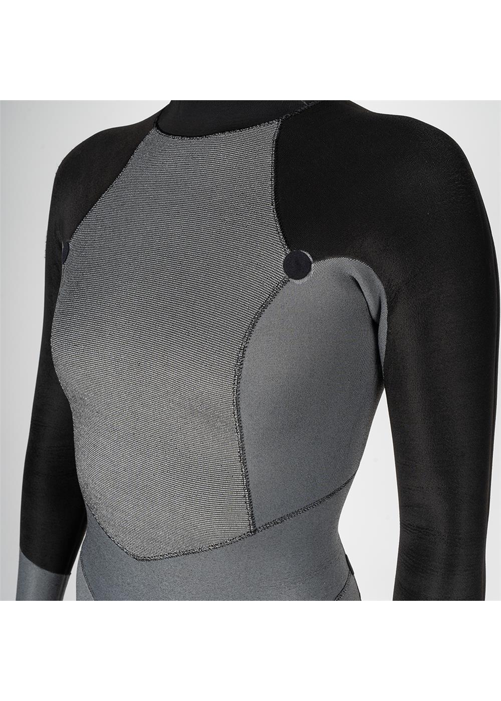 Women's Axis Back Zip Full Wetsuit 4/3mm