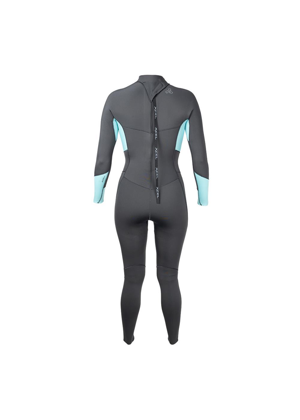 Women's Axis Back Zip Full Wetsuit 4/3mm