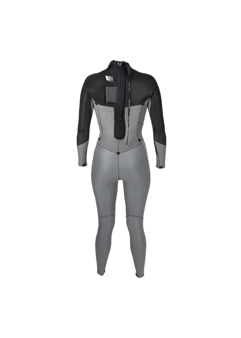 Women's Axis Back Zip Full Wetsuit 4/3mm