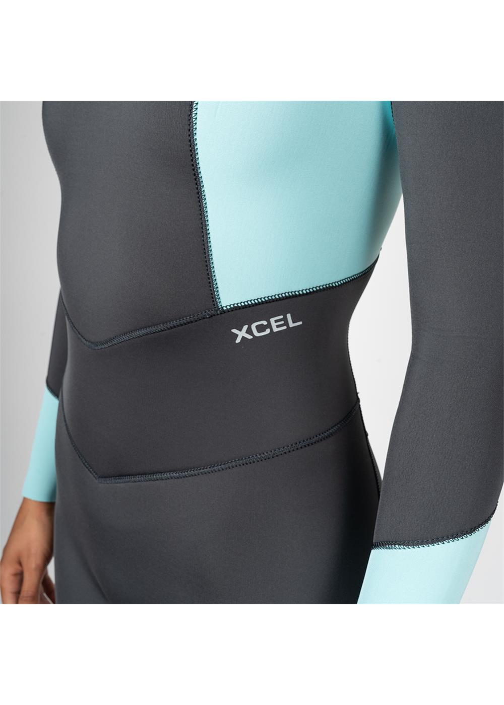 Women's Axis Back Zip Full Wetsuit 4/3mm