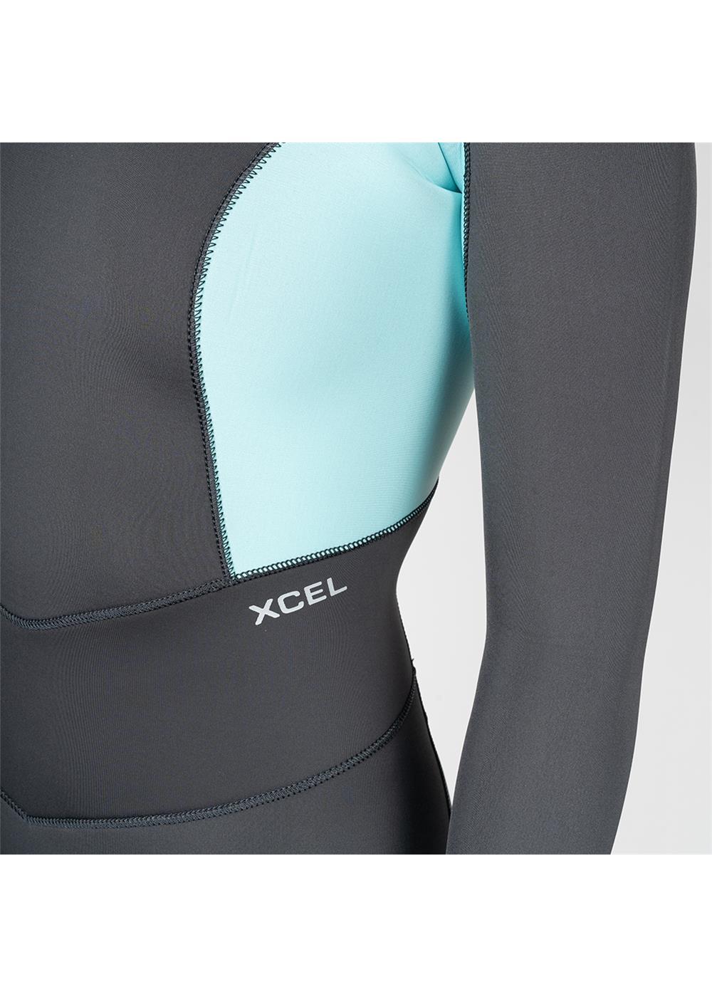 Women's Axis Back Zip Full Wetsuit 4/3mm