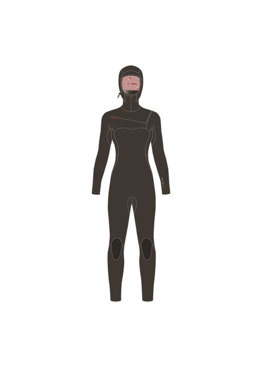 Women's Infiniti Hooded Full Wetsuit 6/5mm