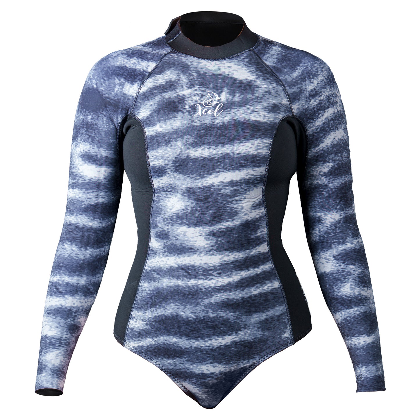 Women's Ocean Ramsey Water Inspired Long Sleeve Titanium Glideskin Springsuit 3mm