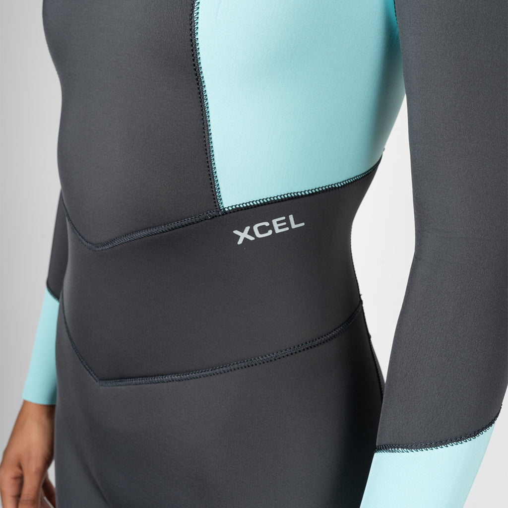 Women's Axis Back Zip 4/3mm Full Wetsuit