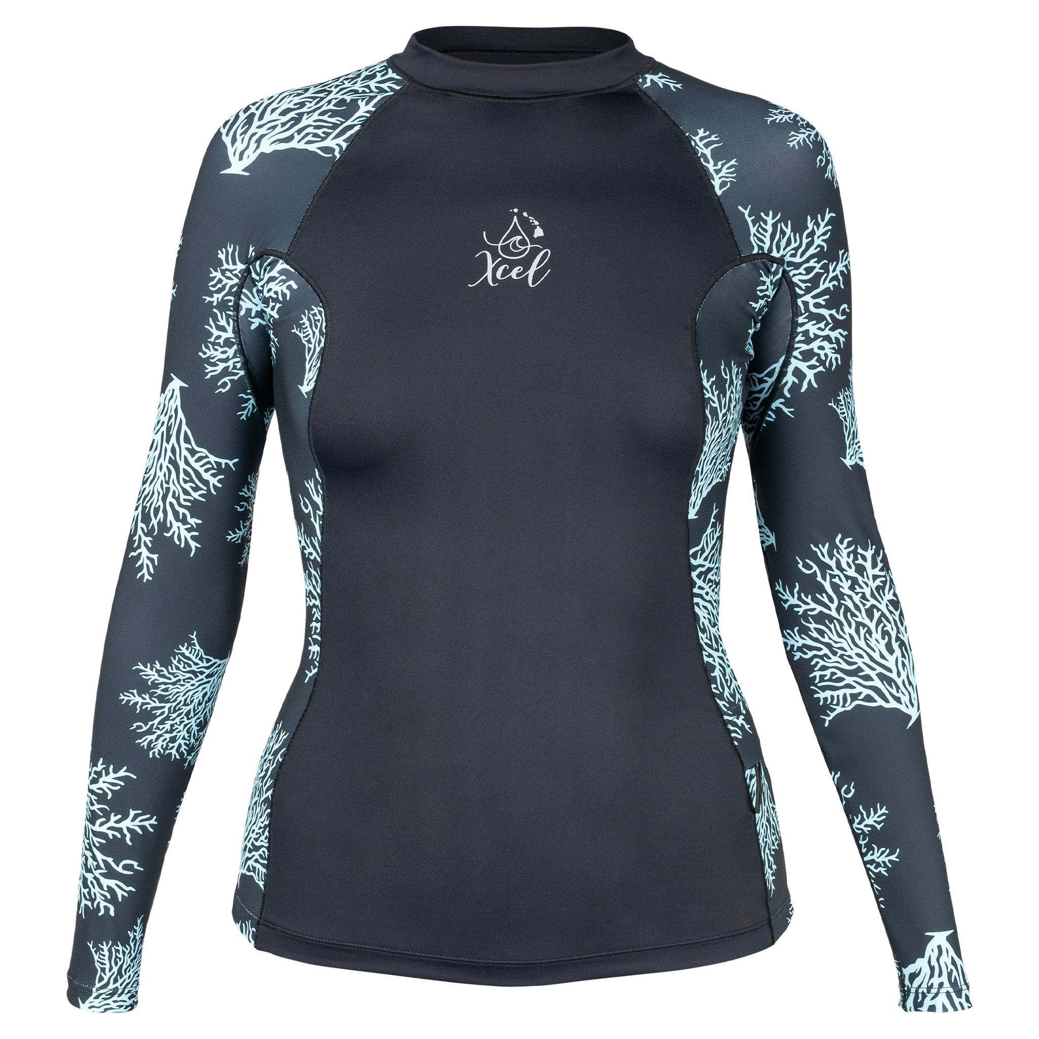 Women's Ocean Ramsey Water Inspired Premium Stretch Long Sleeve UV Top –  Xcel Wetsuits