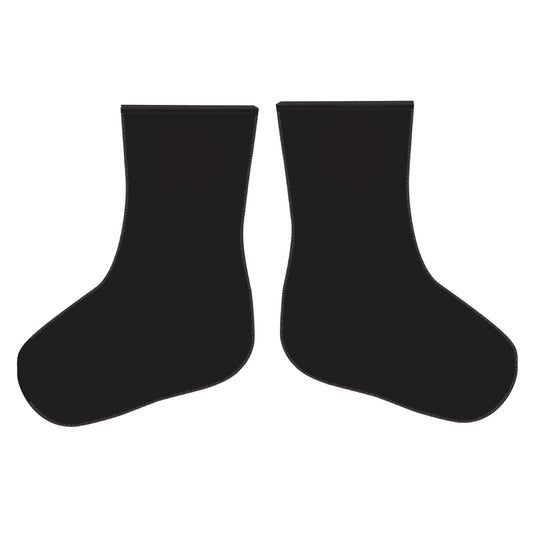Men's Full Cut Fin Socks 2mm