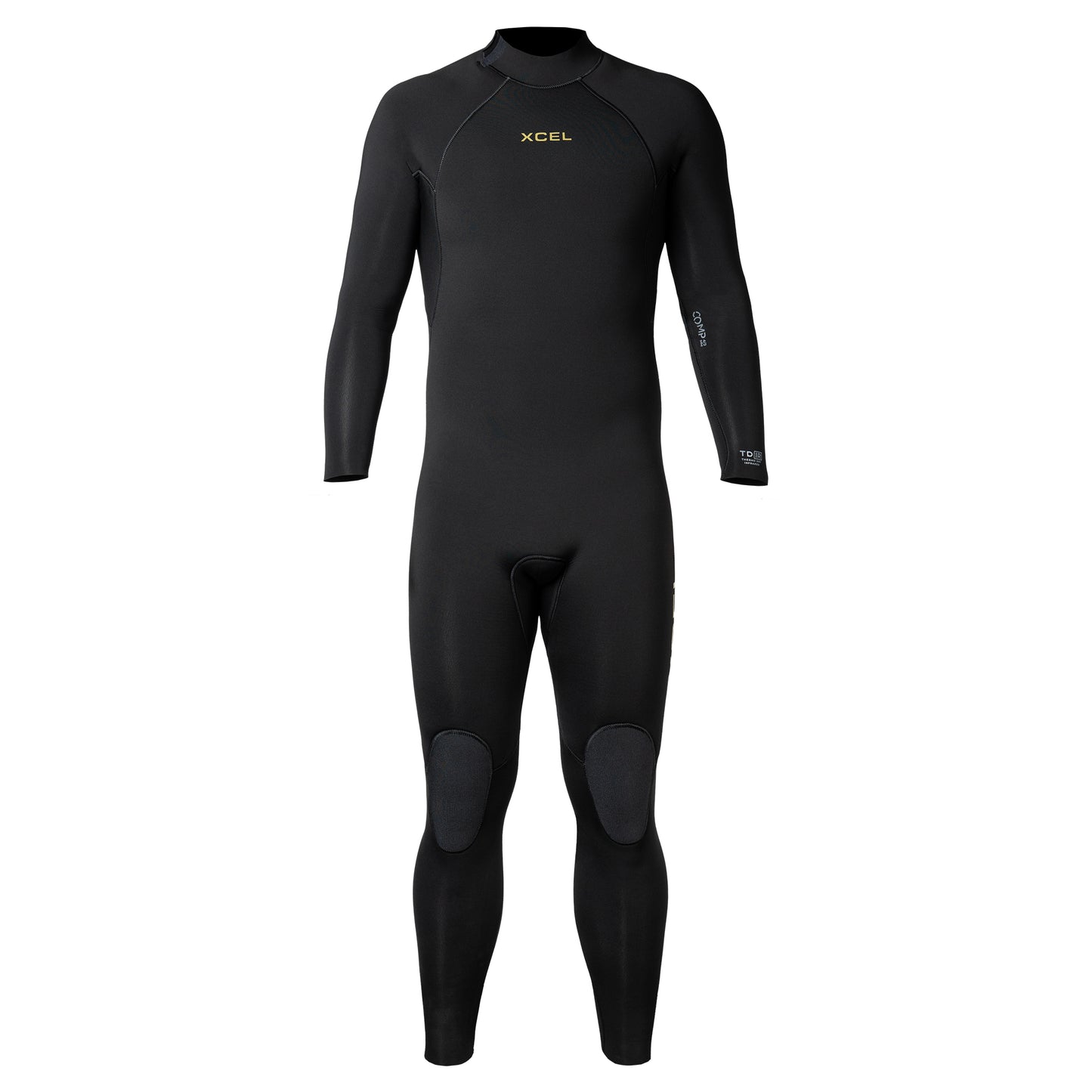 Men's Comp Back Zip Full Wetsuit 4/3mm