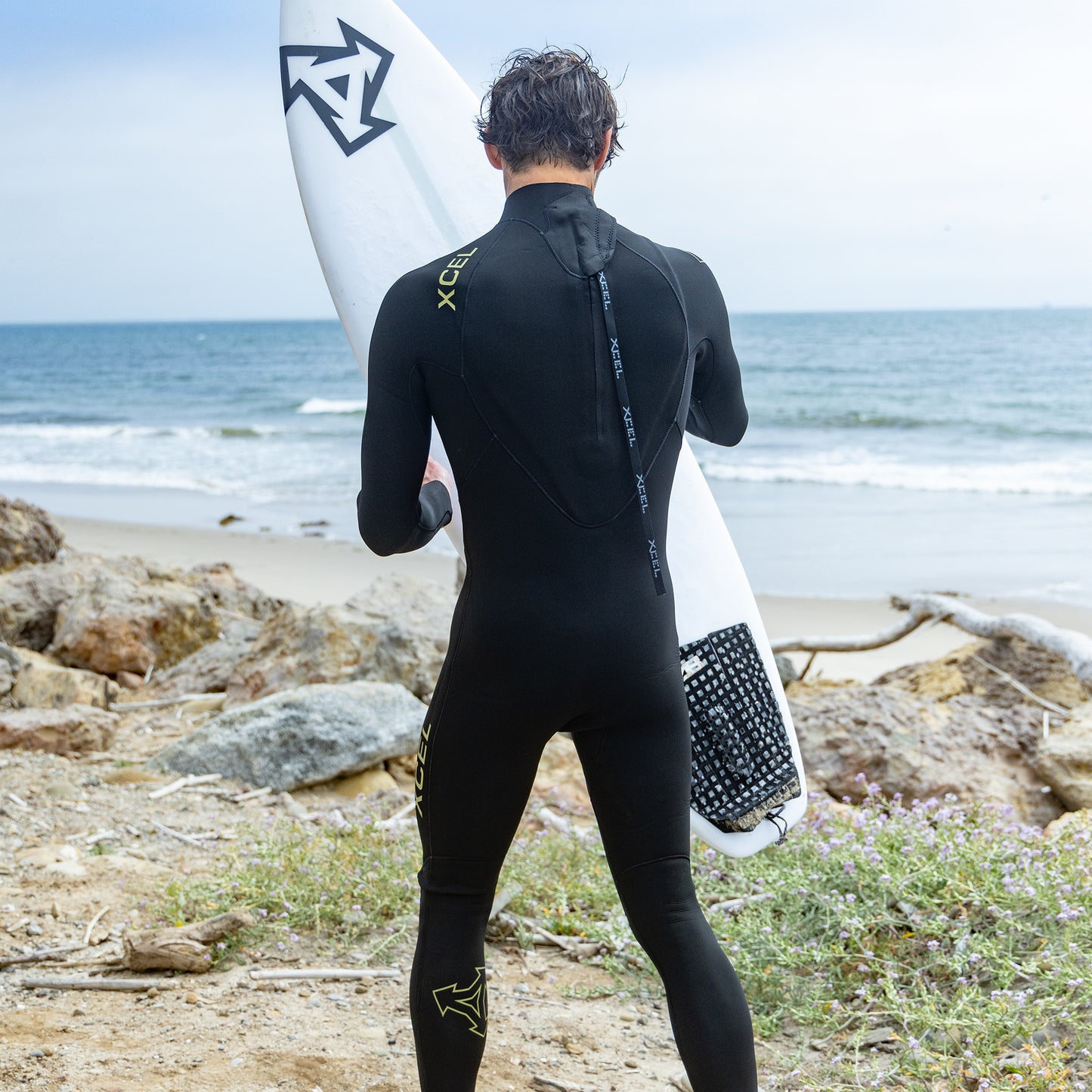 Men's Comp Back Zip Full Wetsuit 3/2mm