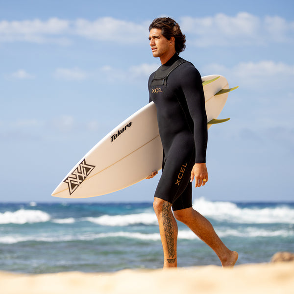 sea✖️me wetsuits Vissla - Wetsuits - High Seas II 5/4 Hooded Chest Zip Full