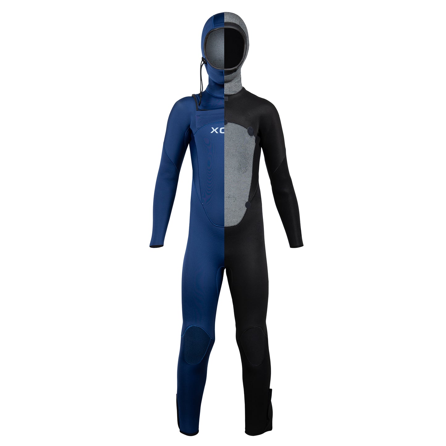 Kids' Axis Hooded Full Wetsuit 5/4mm