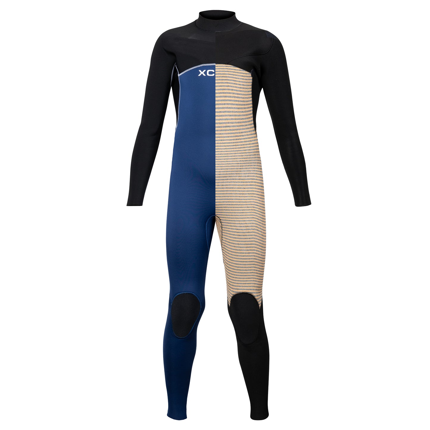 Kids' Comp Full Wetsuit 4/3mm - Navy/Black