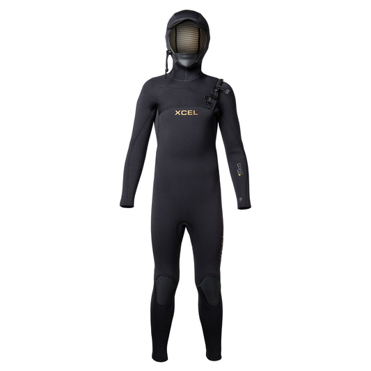 Kids' Comp+ Hooded Full Wetsuit 4.5/3.5mm