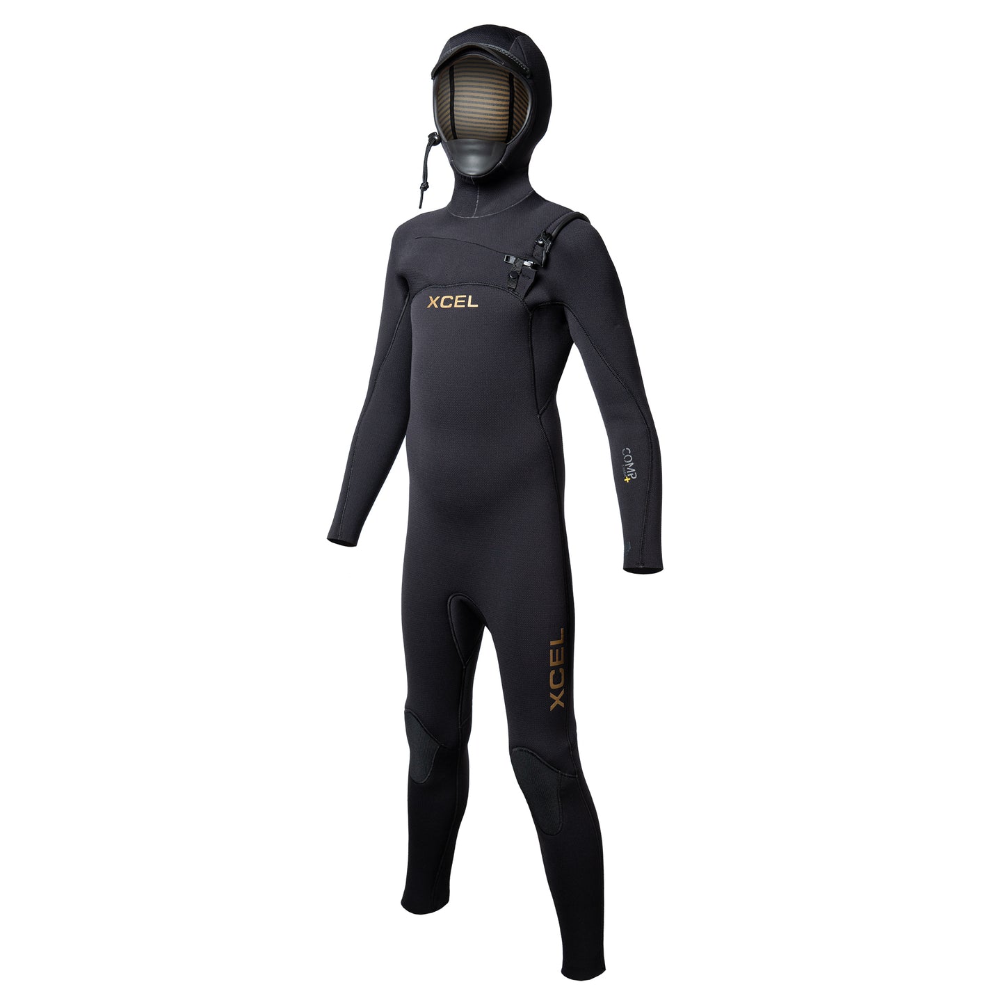 Kids' Comp+ Hooded Full Wetsuit 4.5/3.5mm