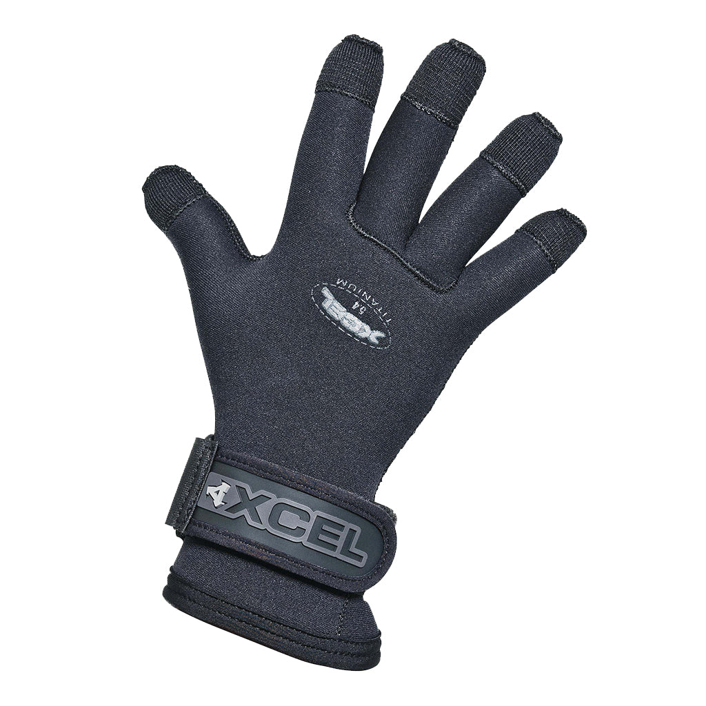 Men's Titanium Five Finger Dive Glove 5/4mm