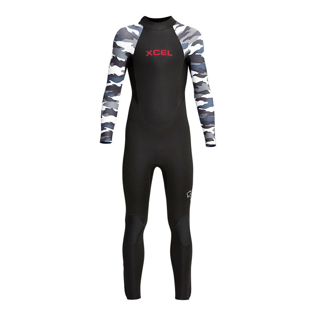 Kids' Axis Back Zip 4/3mm Full Wetsuit