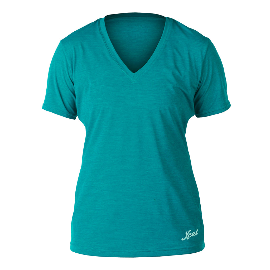 Women's Pupukea Ventx V-Neck Short Sleeve UV Top