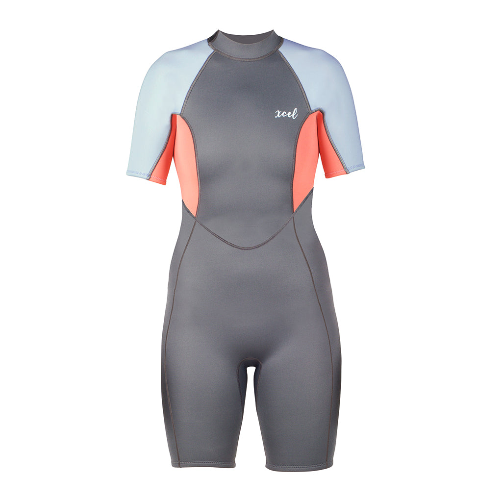 Women's Doreen Back Zip Short Sleeve Springsuit 2mm