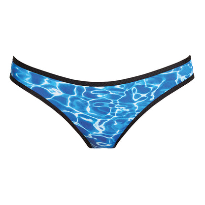 Women's Ocean Ramsey Water Inspired Reversible Bikini Bottom 1mm