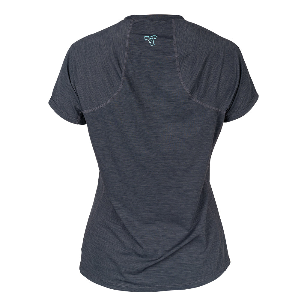 Women's Heathered Ventx Short Sleeve Relaxed Fit UV