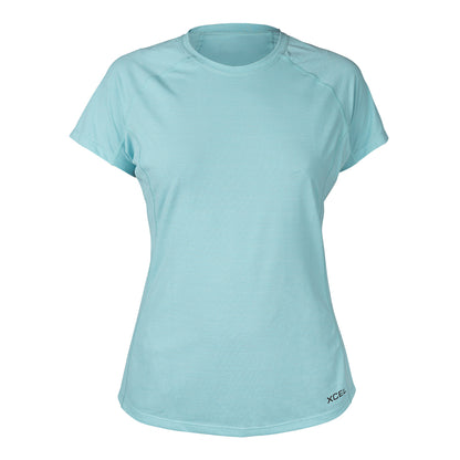 Women's Heathered Ventx Short Sleeve Relaxed Fit UV