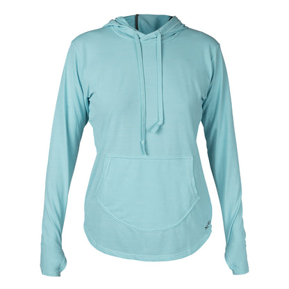 Women's Heathered VentX Long Sleeve Hooded Relaxed Fit UV – Xcel Wetsuits