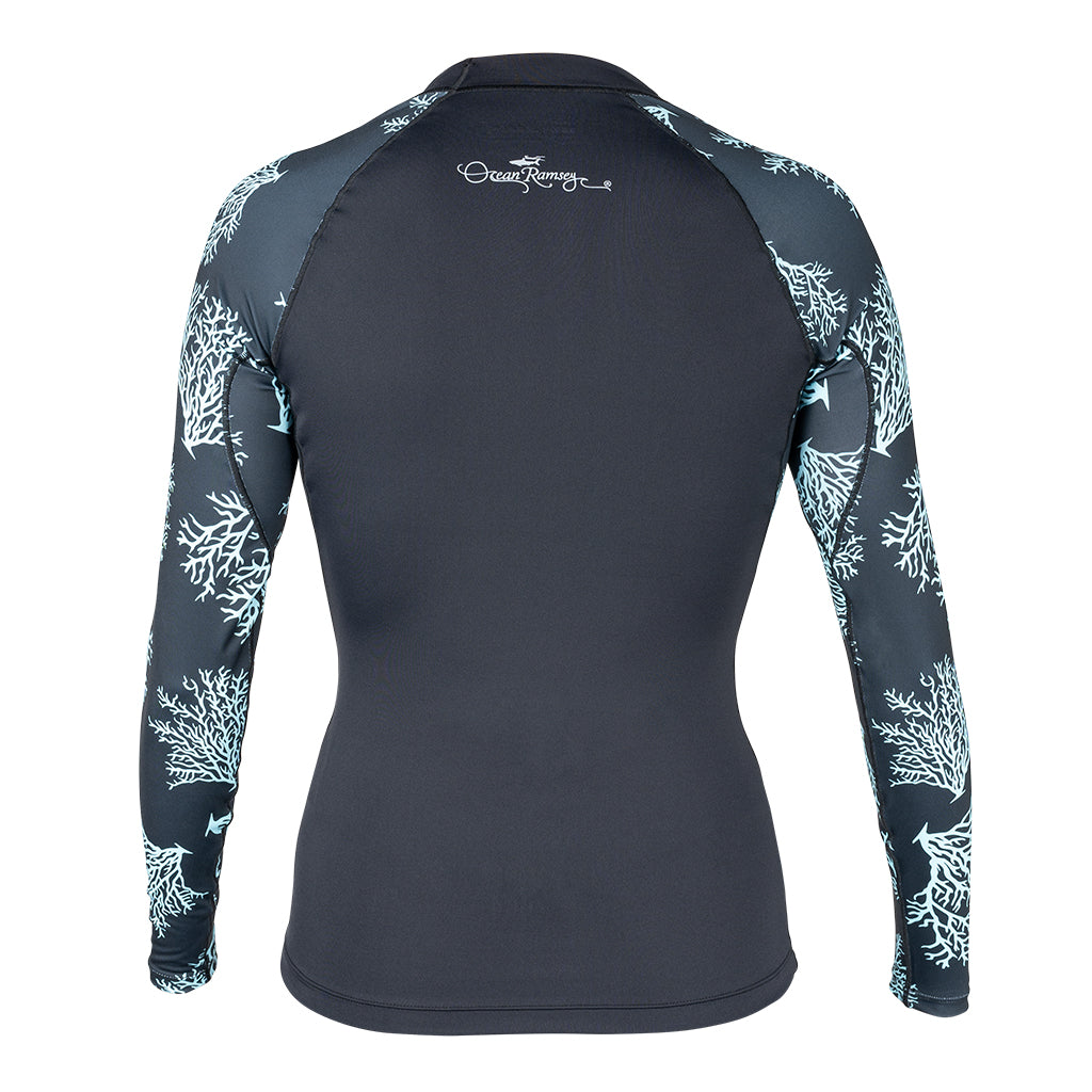 Women's Ocean Ramsey Water Inspired Premium Stretch Long Sleeve UV